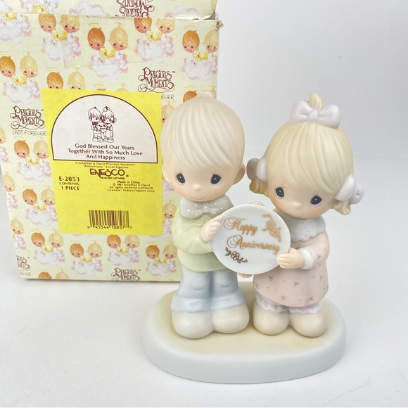 Precious Moments 1983 “God Blessed Our Years Together With So Much Love” - Picture 1 of 8